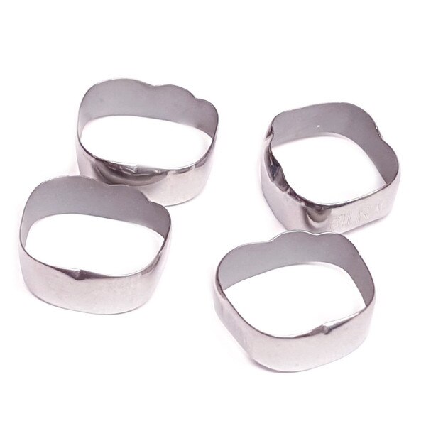 Deluxe Kit Molar Band of 100 Upper Molar Bands